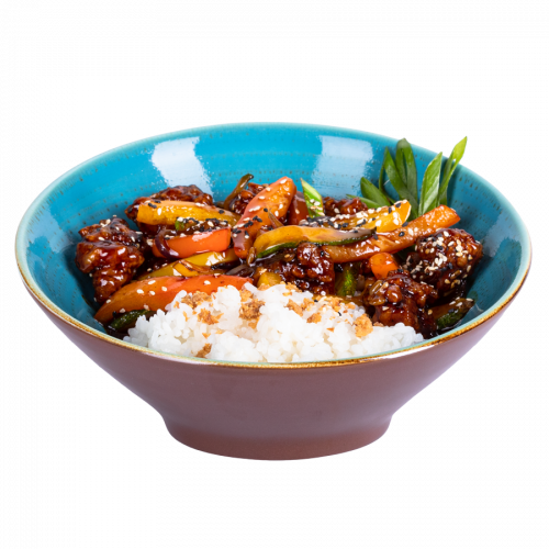 Tori Karaage Teriyaki