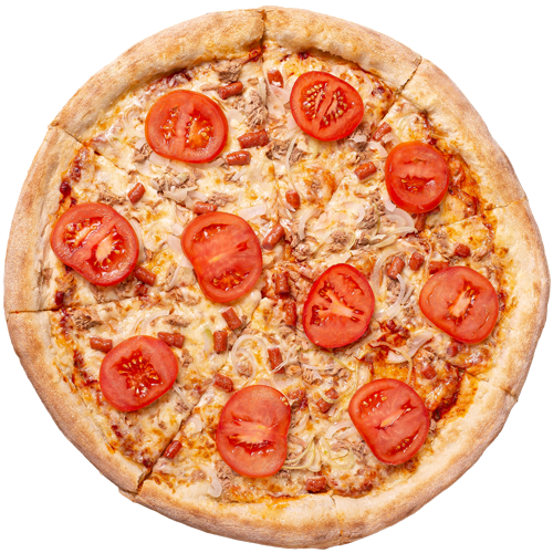 Pizza Tuńczyk wkurzony cebulą skropiony