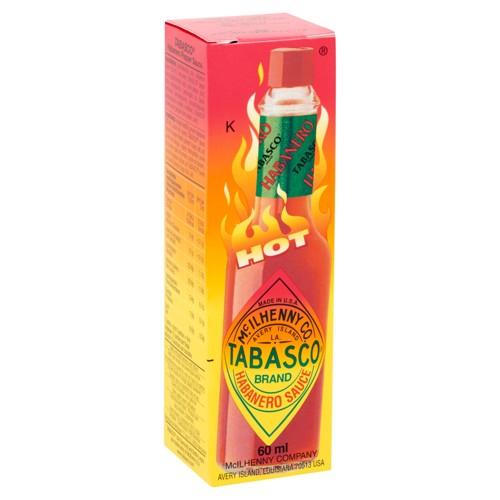Tabasco habanero saus 60 ml