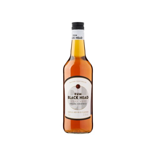 Black Head Rum Brun 70 cl