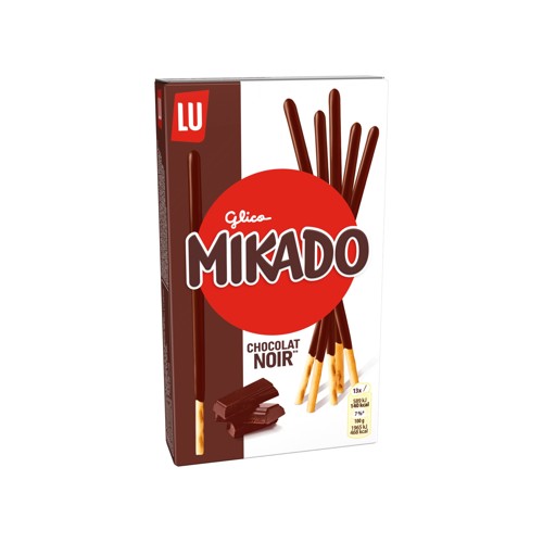 LU Mikado Biscuits Chocolat Noir 75g
