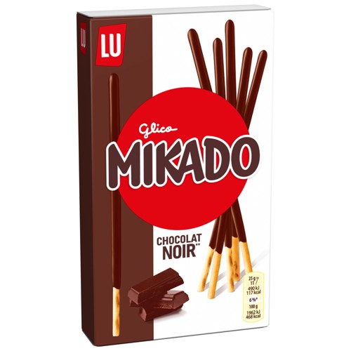Lu Mikado Noir 75Gr