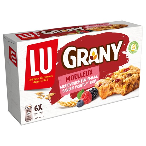LU Granola Fruits Bos 195g 6st