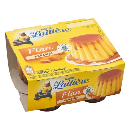 La Laitière Flan Caramel 4 x 100 g