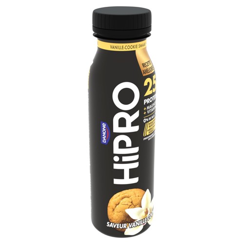 Danone Yaourt à boire - 25g protéines - Saveur Vanille-Cookie 300g