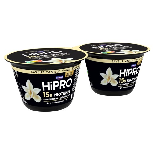 HiPro Yoghurt 15g Eiwit Vanille 2x160g