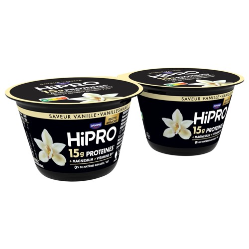 HiPro Yoghurt 15g Eiwit Vanille 2x160g