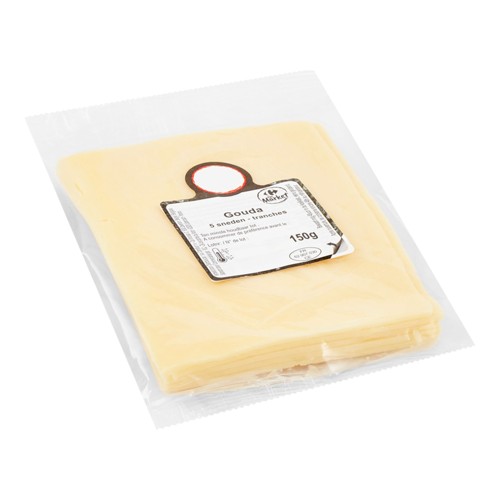 Carrefour The Market Gouda Fromage 5 Tranches 150 g