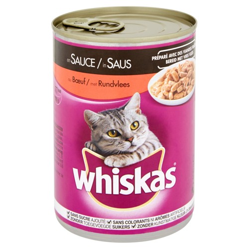 Kat: Whiskas met rund