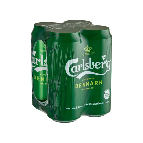 Carlsberg Canettes 4 x 500 ml