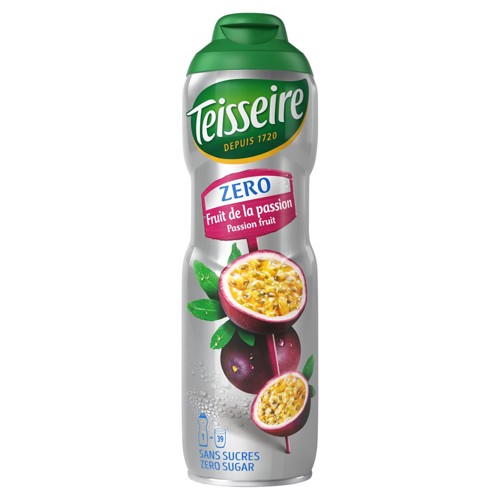 Teisseire zéro sucre, Sirop de Fruits de la Passion 60 cl