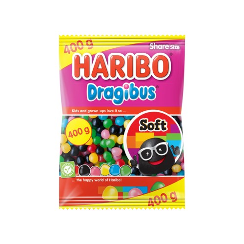 Haribo Snoep Dragibus Soft 400g