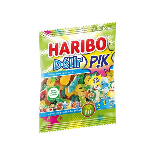 Haribo Délir P!k à Partager 275 g