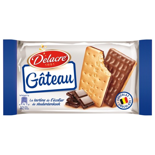 Delacre Chocoladetaart 200g