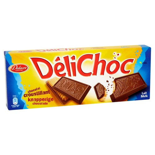 Délichoc melkchocolade 150g fullbox