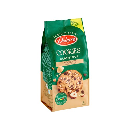 Delacre Cookies Hazelnoot 8st