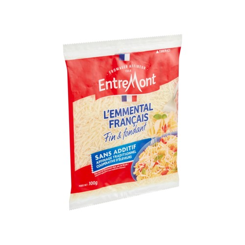 ENTREMONT GERASPTE EMMENTAL 100G