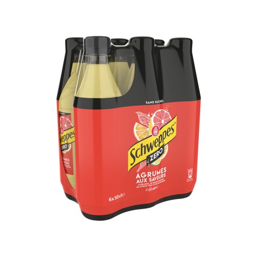 Schweppes Agrumes Zero 6X50CL