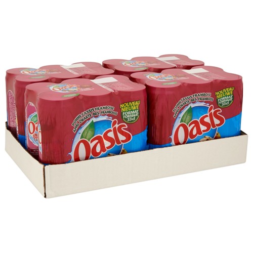 Oasis Pomme/Cassis Framboise 24x33cl