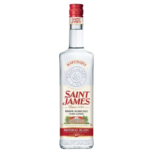 Saint James Impérial Blanc Rhum Blanc Agricole 40° 70 Cl