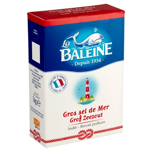 La Baleine Gros Sel de Mer 1 kg