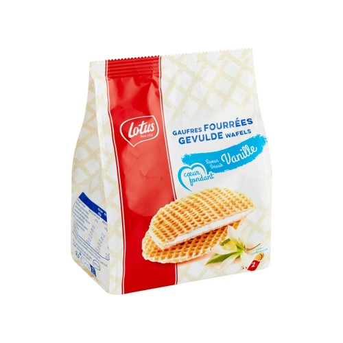 Lotus Gaufres Fourrées Saveur Vanille 5 x 2 Pièces 310 g