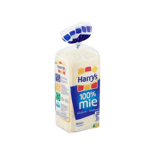 Pain de Mie Nature Sans Croûte 500g HARRYS