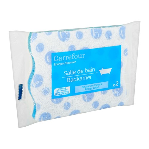 Carrefour Éponges Salle de Bain - 2 Pièces