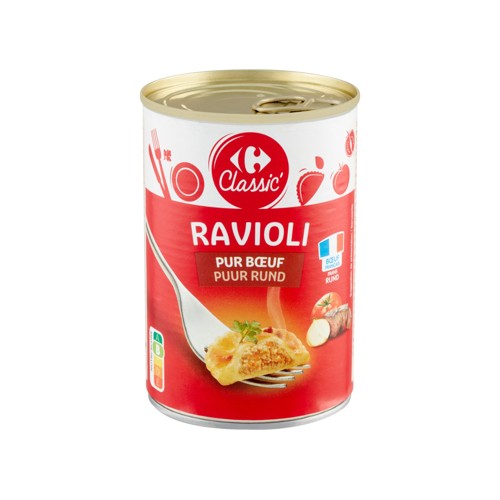 Carrefour Classic'' Ravioli Pur Buf 400 g