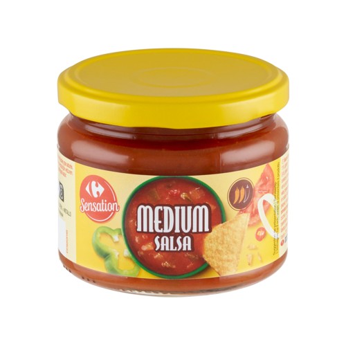 Carrefour Sensation Medium Salsa 315 g