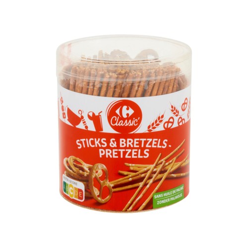 Carrefour Classic'' Sticks & Bretzels 300 g