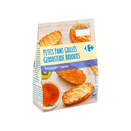 Carrefour Petits Pains Grillés Froment 225 g