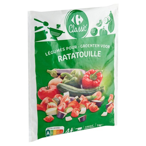 Carrefour Classic'' Légumes pour Ratatouille 1 kg