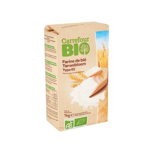 Carrefour Bio Farine de Blé Type 65 1 kg