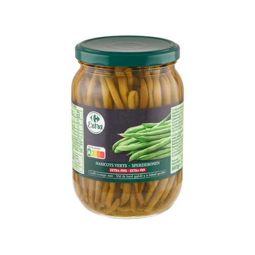 Carrefour Haricots Verts Extra-Fins 660 g