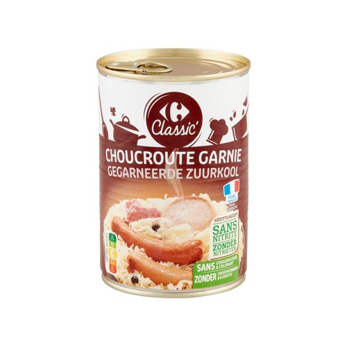 Carrefour Classic'' Choucroute Garnie 400 g