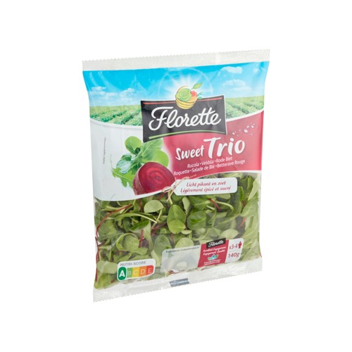 Flor Trio Veldsla/Roquefort/Brie 140g