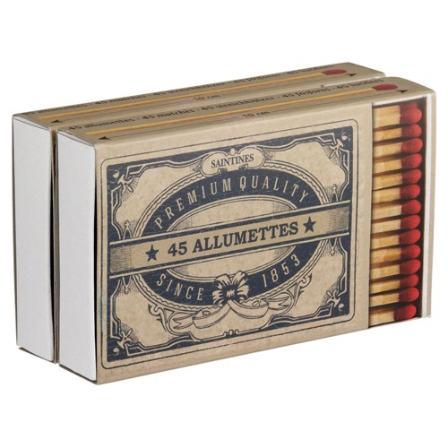 Saintines 2 x 45 Allumettes