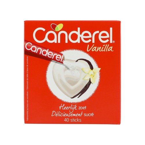 Canderel Vanilla Sticks 40PC