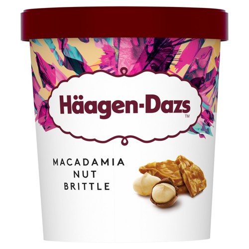 Haagen-Dazs Macadamia Nut Brittle 460ml