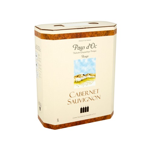 Pays d''Oc Cabernet sauvignon rouge 3 L