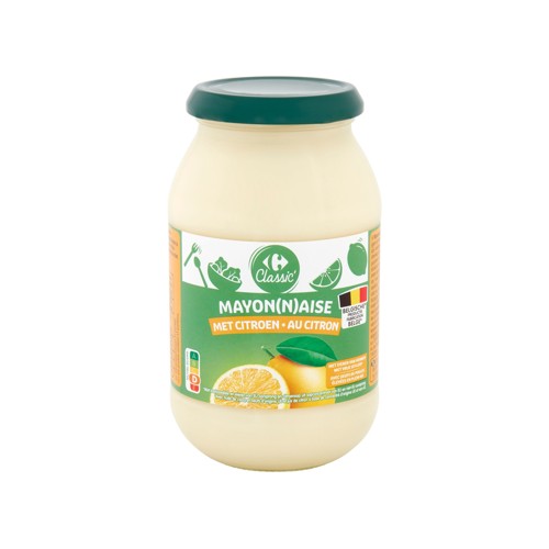 Carrefour Classic'' Mayonnaise au Citron 465 g