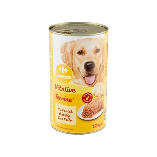 Carrefour Companino Vitalive Terrine au Poulet 1.2 kg