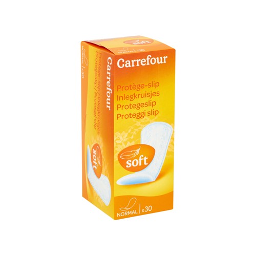 Carrefour Protège-slip Soft Normal 30 Pièces