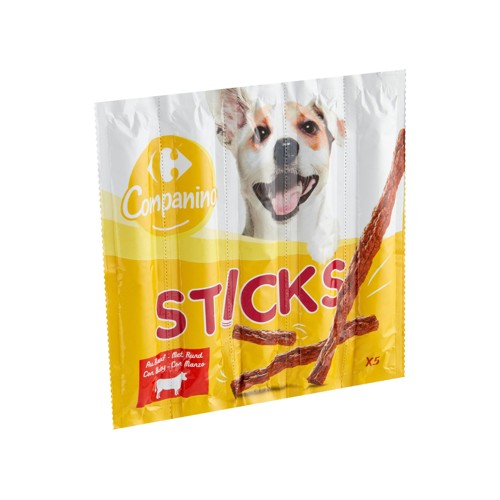 Carrefour Companino Sticks au Buf 5 x 10 g