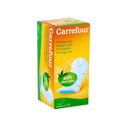 Carrefour Protège - Slip Soft Aloe Vera Normal 30 Pièces