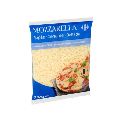 Carrefour Mozzarella Râpée 200 g