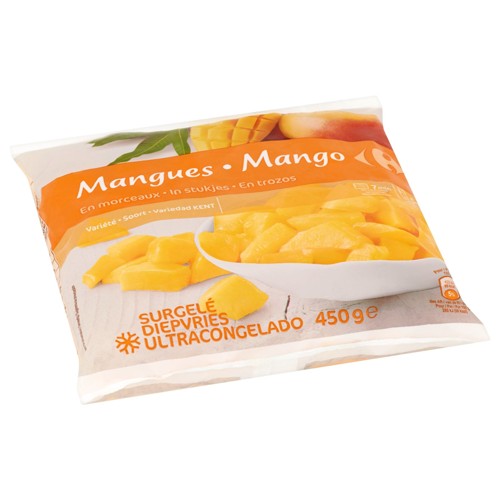 Carrefour Mangues en Morceaux 450 g