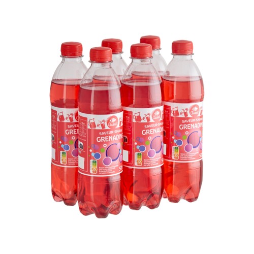 Carrefour Classic'' Saveur Grenadine 6 x 50 cl