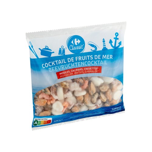 Carrefour Classic'' Cocktail de Fruits de Mer 500 g